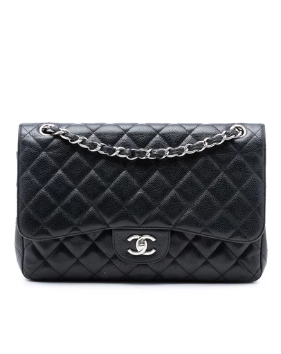 Pre-Loved by Azura Reborn - Pre-Loved Jumbo Classic Caviar Double Flap