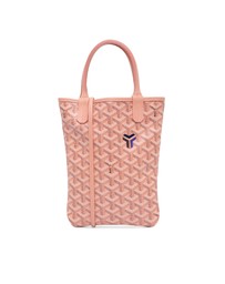 Pre-Loved by Azura Reborn - Pre-Loved goyard Structured Tote Bag with Double Top Handle and Shoulder Strap