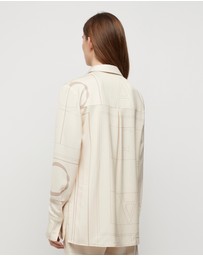 FRIEND of AUDREY - Elio Monogram Blouse