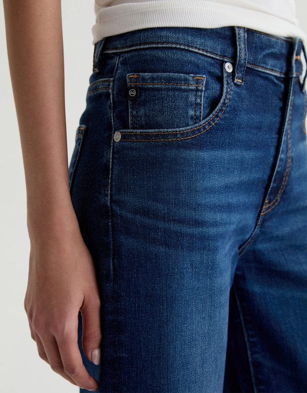 AG Adriano Goldschmied - Saige Wide Leg Crop Jeans