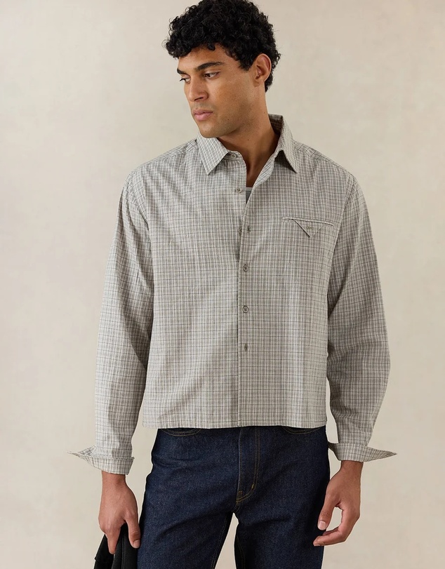 Percival - Hinsely Boxy Long Sleeve Shirt