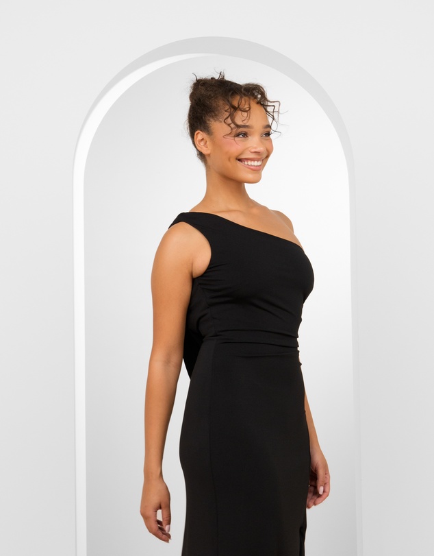 Pilgrim - Corinne One Shoulder Cowl Gown