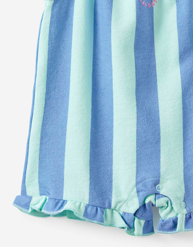 Cotton On Kids - Baby Textured Ruffle Playsuit