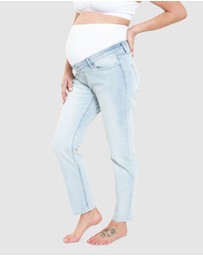 Ripe Maternity - Hunter Over Bump Crop Jean