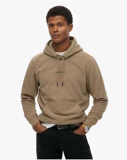 Superdry - Micro Logo Fleece Hoodie