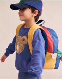 Huxbaby - Hux Colour Block Varsity Backpack - Babies-Kids