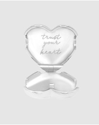 Wanderlust + Co - Bubble Heart Locket Pendant
