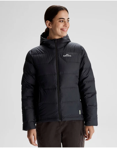 Kathmandu - Epiq Hooded Down Puffer 600 Fill Warm Outdoor Winter Jacket