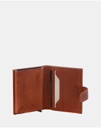 Pierre Cardin - Pierre Cardin Leather Smart Slide Card Holder Tab Wallet