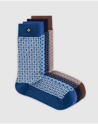 Sockdaily - Lovesong 4 Pack Crew Socks