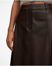 Forever New - Isla Vegan Leather Midi Skirt