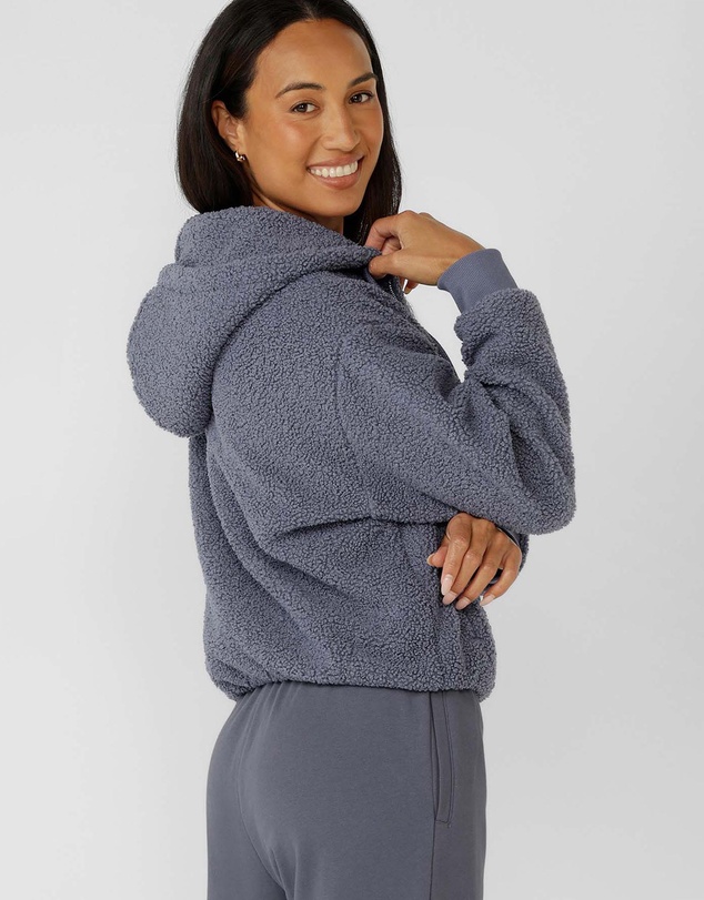 Lorna Jane - Field Teddy Zip Through Hoodie
