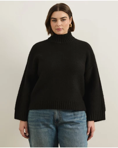 Atmos&Here Curvy - Charli Chunky Knit Jumper