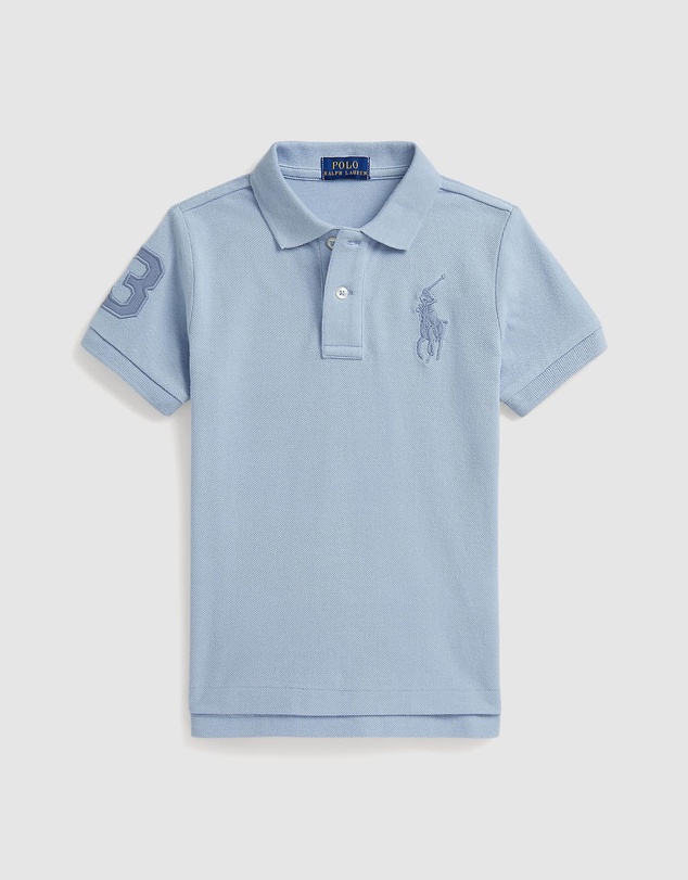 Polo Ralph Lauren - Big Pony Cotton Mesh Polo Shirt - Kids