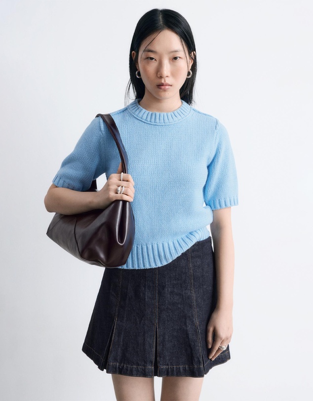 & Other Stories - Wool-Blend Knitted T-Shirt