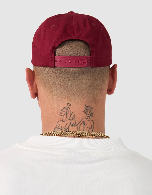 Zanerobe - Monogram Snapback Cherry