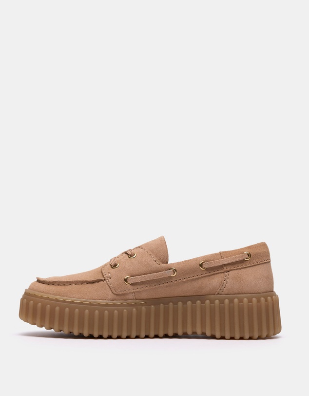 Clarks - Torhill Boat Beige
