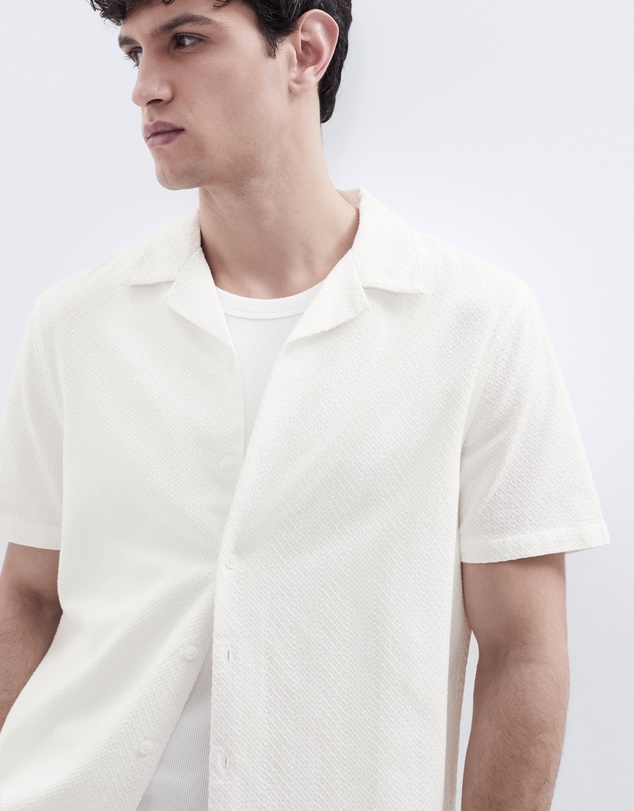 UNISON - Jacquard Regular Fit Shirt