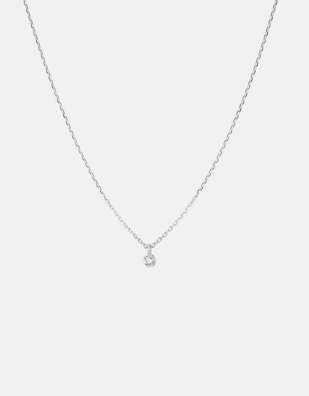 Luna Rae - Sterling Silver - Diamond Sky Necklace