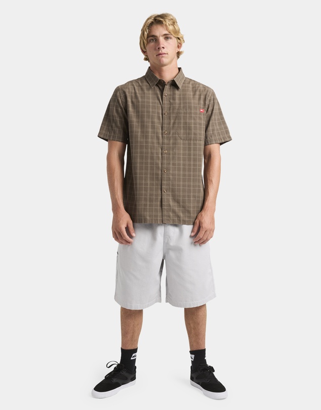 Quiksilver - Mens Testament Short Sleeve Shirt