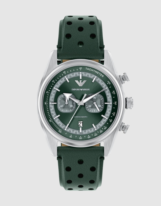 Emporio Armani - Green Chronograph Watch