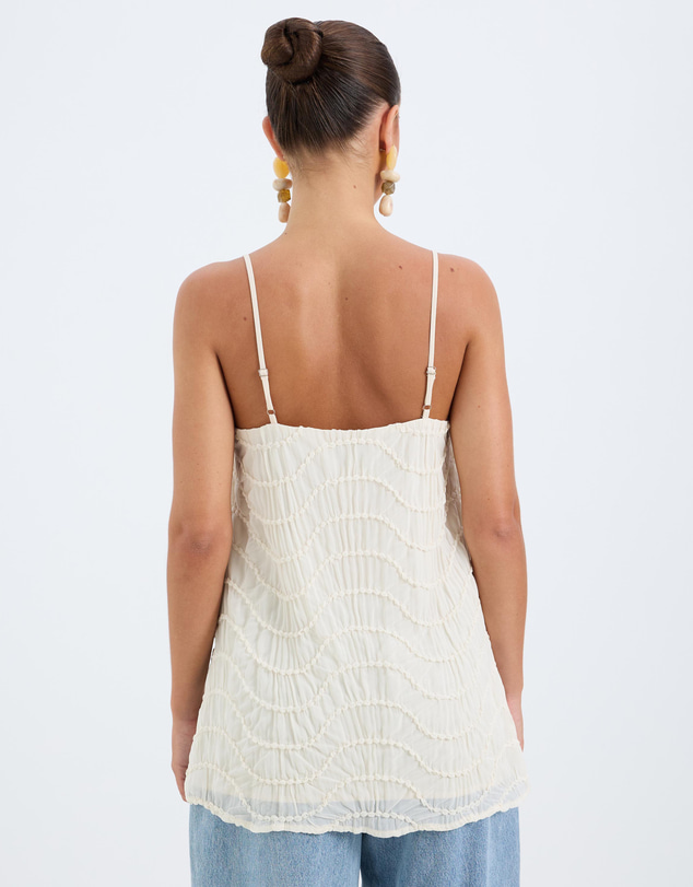 Calli - Olympia Textured Tunic Top