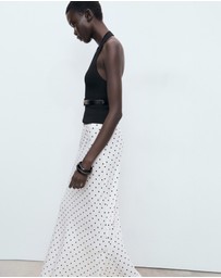 M.N.G - Long Polka Dot Skirt