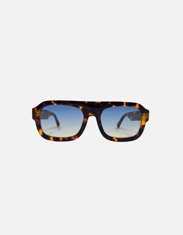 Soda Shades - Rozalia Russia x Soda Shades - Shade 004 Rich Tortoise / Blue