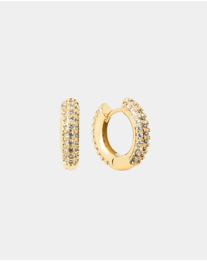 Forcast - Daliah 16k Gold Plated Earrings