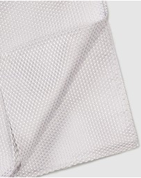 Politix - Silk Textured Two-tone Pocket Square