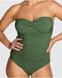Artesands - Aria Botticelli Underwire Bandeau One Piece Olive