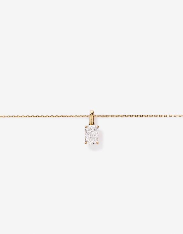 Michael Hill - 1.00 Carat TW Laboratory-Grown Diamond Pendant in 10kt Yellow Gold