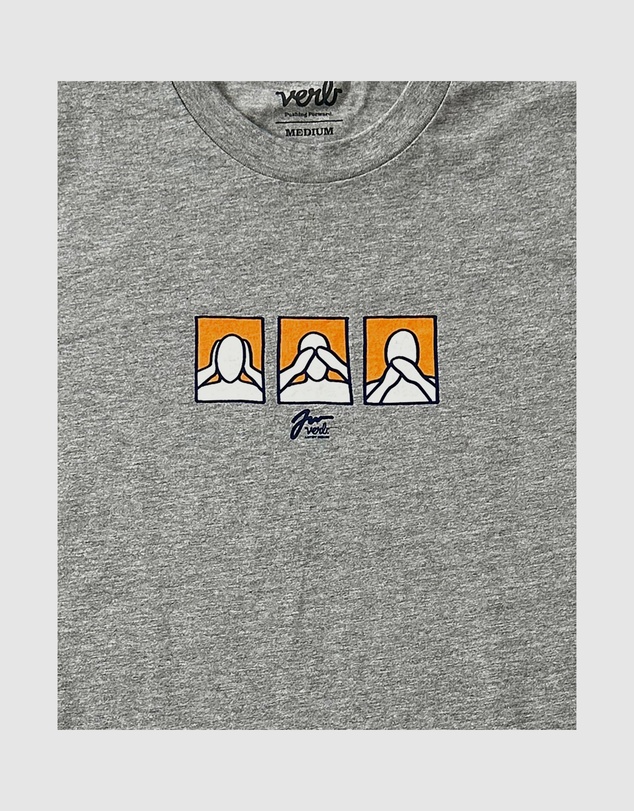 Verb - Verb Hear Men See Speak Artist Sery Jeremy Wray Tshirt Sport Grey