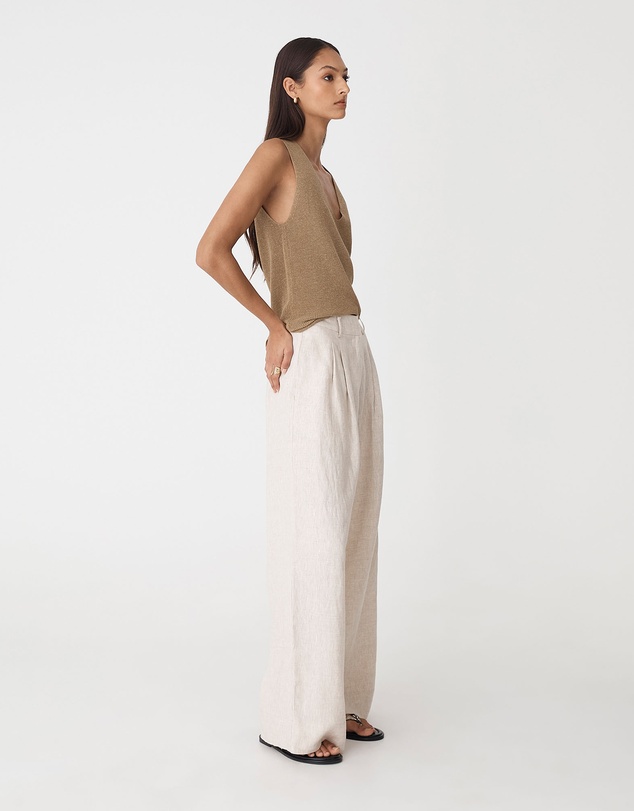 Forcast - Jillian Lyocell Blend Tank