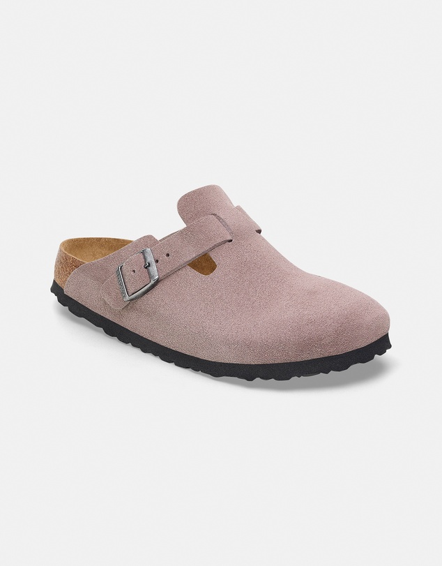 Birkenstock - Boston SFB Suede Leather Narrow - Unisex