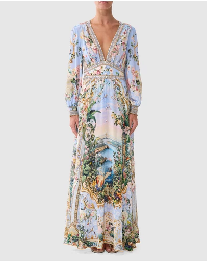 Camilla - Button Dress With Shaped Waistband