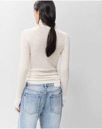 UNISON - Merino High Neck Top