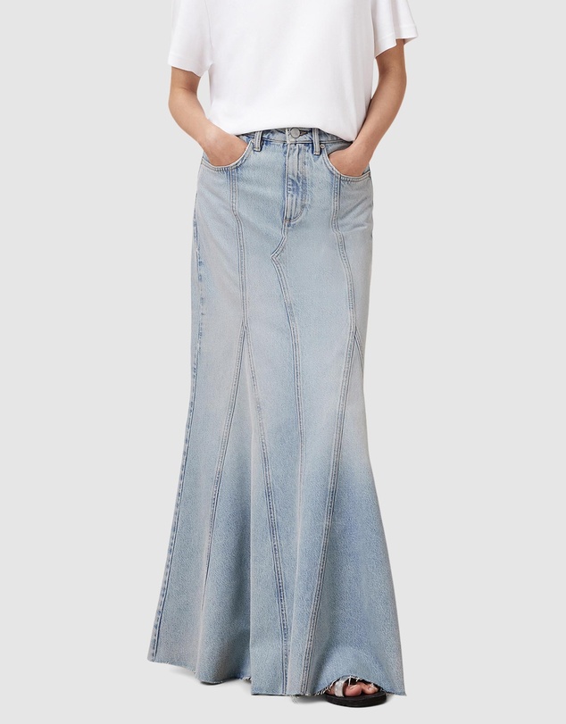 AllSaints - Alma Denim Skirt
