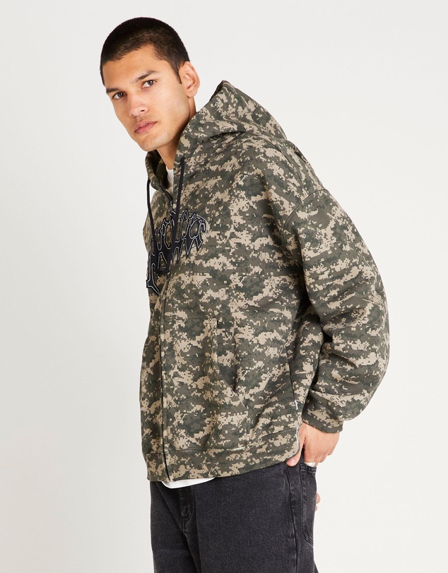 Spencer Project - Nichols Camo Zip Hoodie