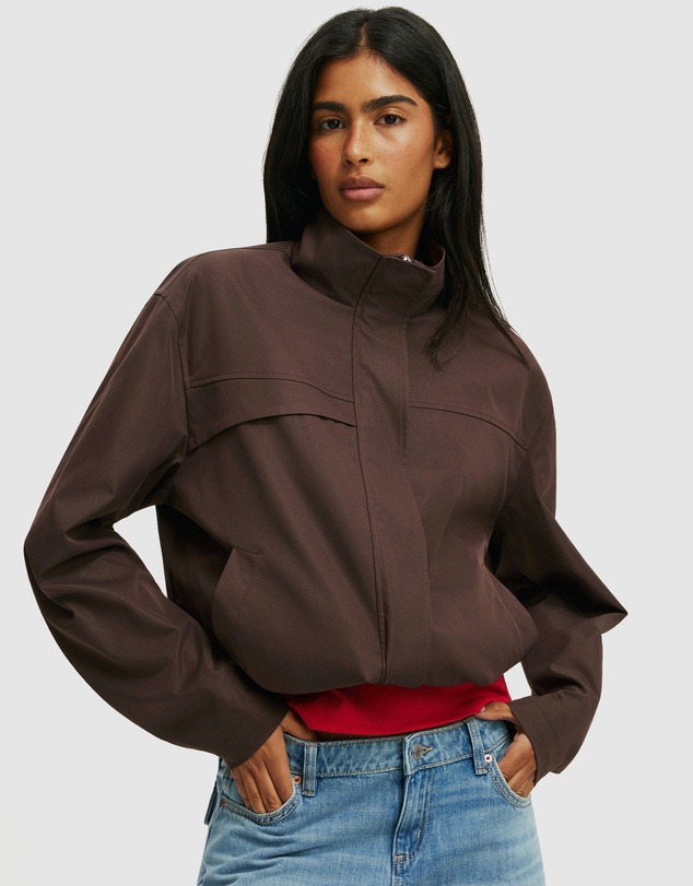 Cotton On - Arlo Funnel Neck Jacket