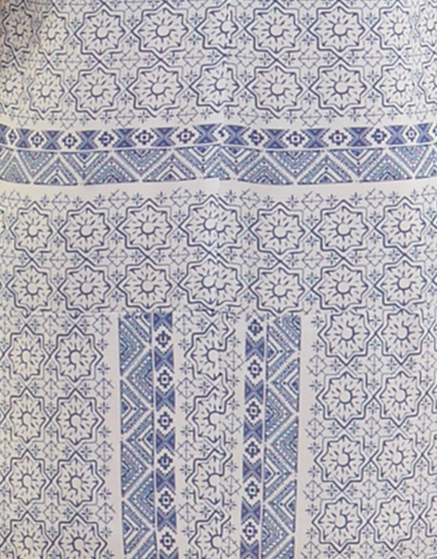 Amelius - Blue Mosaic Camisole