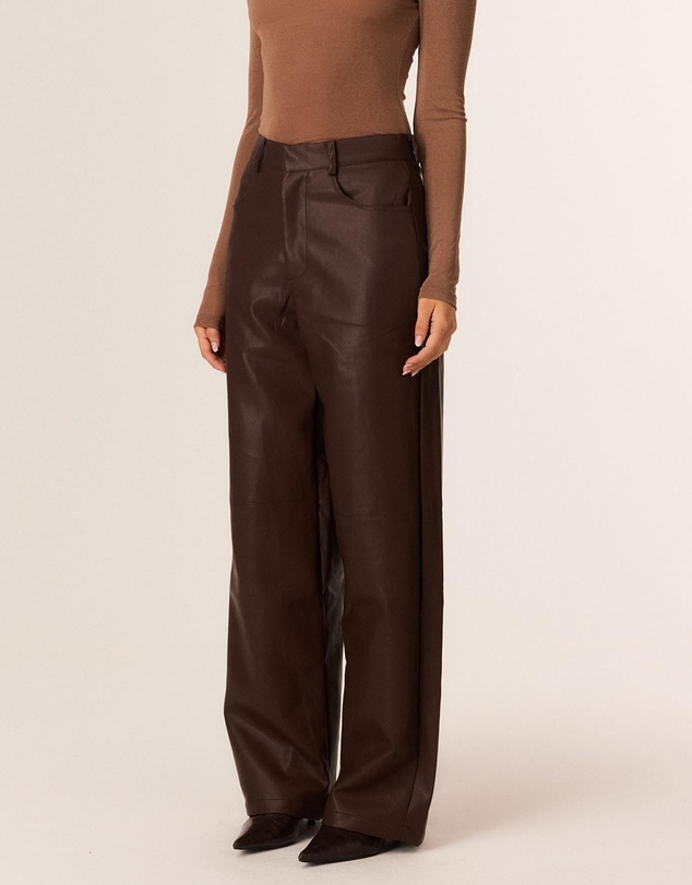 SNDYS - Asira Faux Leather Pants