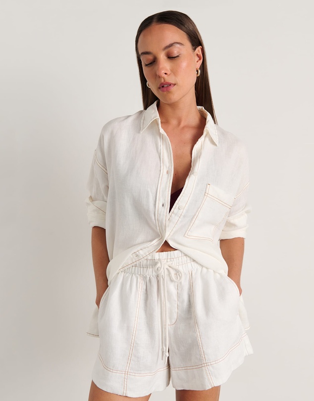 Jag - Gigi Linen Relaxed Shirt