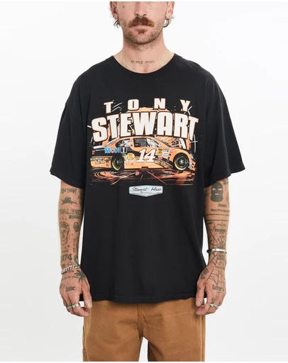 Vintage by The Real Deal - Pre Loved - Vintage NASCAR Tony Stewart Racing Tee