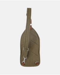Pierre Cardin - Pierre Cardin Canvas Cross Body Sling Bag