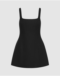 Shona Joy - Otis Square Neck Mini Dress