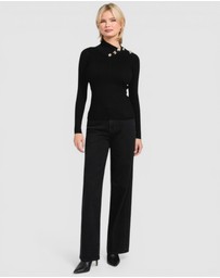 GUESS - GUESS Eco Priscilla Cable Rib Sweater