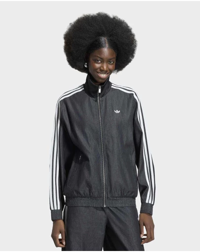 adidas Originals - ADIDAS ORIGINALS SUMMER GLOW LIGHT DENIM FIREBIRD TRACK TOP Womens