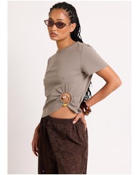Alice In The Eve - Salma Beaded T-Shirt