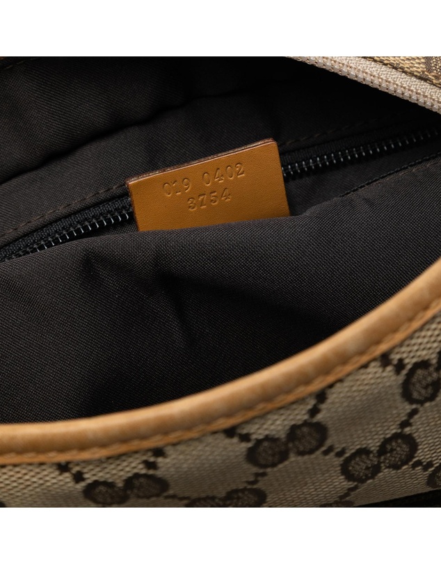 Pre-Loved by Azura Reborn - Pre-Loved GG Canvas Web Shoulder Bag